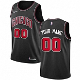 Men's Nike Chicago Bulls Customized Swingman Black Statement Edition NBA Jersey,baseball caps,new era cap wholesale,wholesale hats